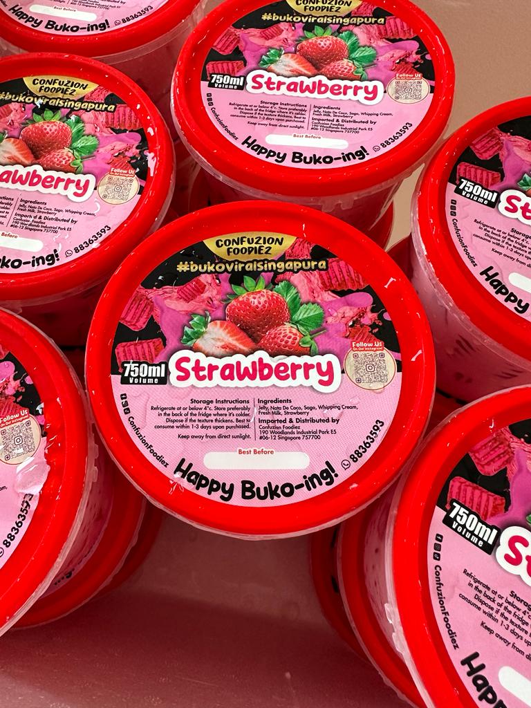 BUKO STRAWBERRY 750ML