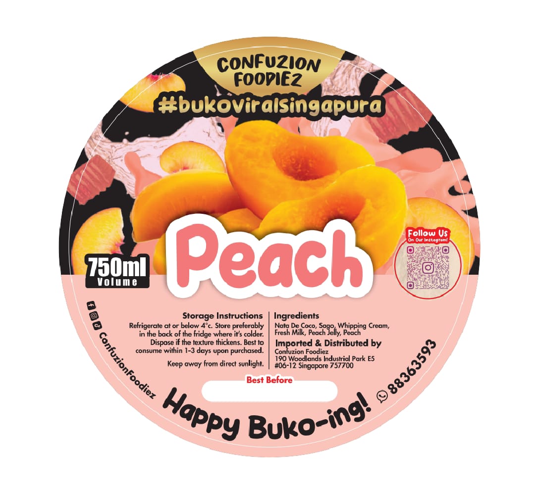 BUKO PEACH 750ML